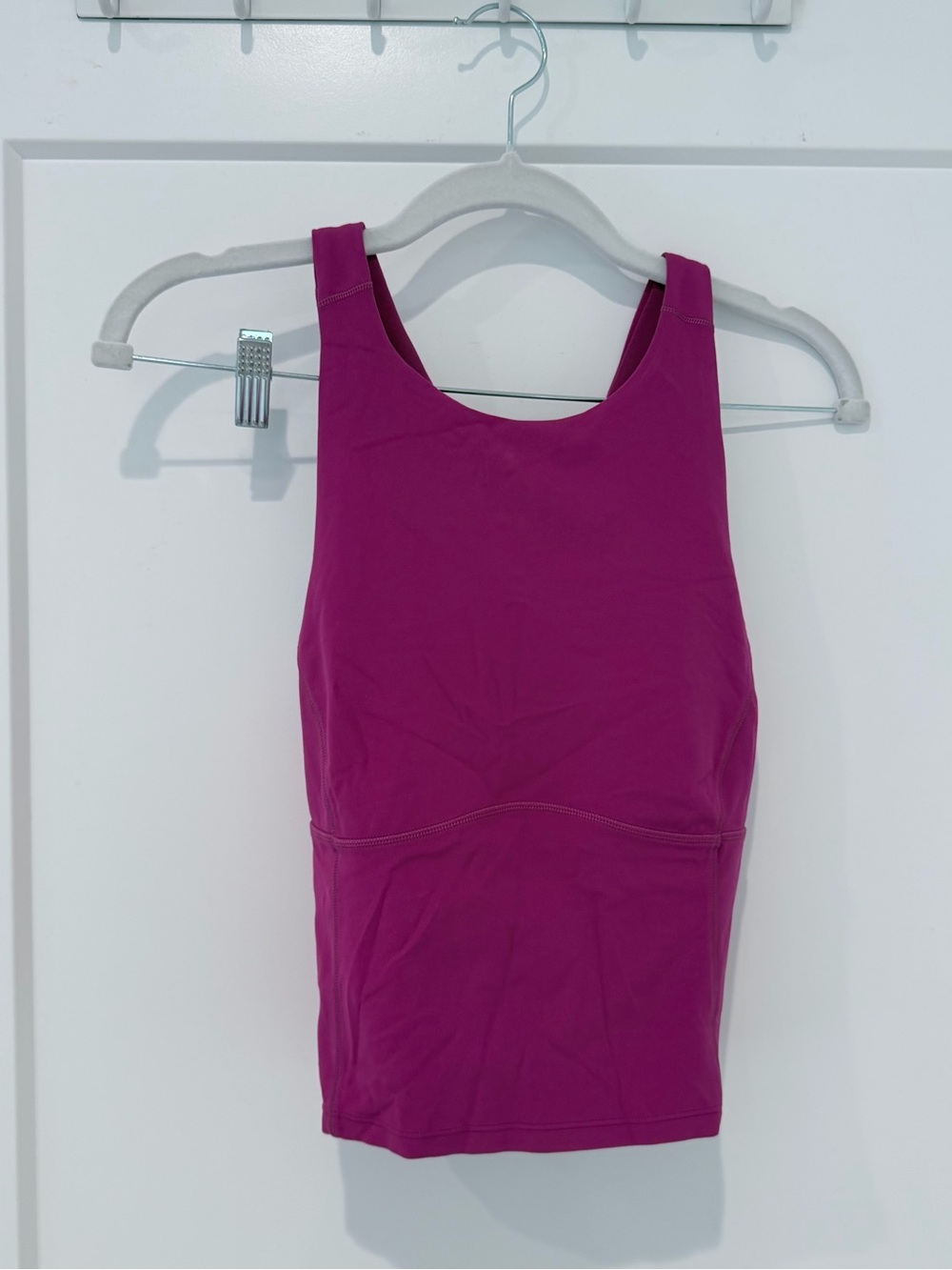 Lululemon Athletica Racerback Workout Tank - Fuchsia Raspberry Pink, size 4